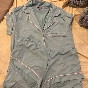 Hale bob teal pijama set